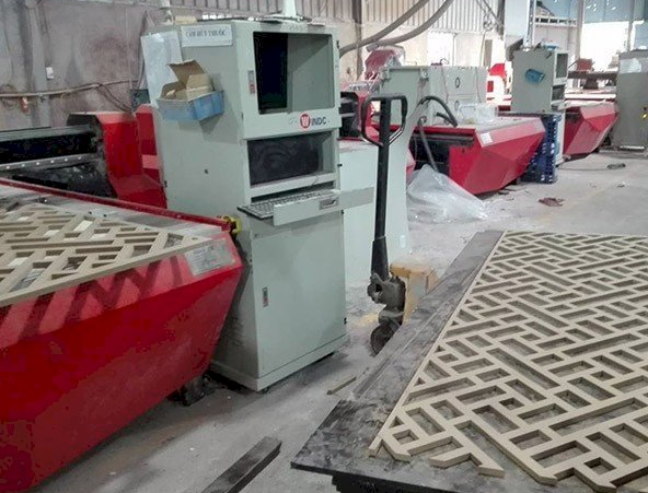 Cắt CNC laser gỗ công nghiệp, ván gỗ MDF giá rẻ tại Đà nẵng